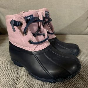 Toddler Girl’s Sperry Duck Boots